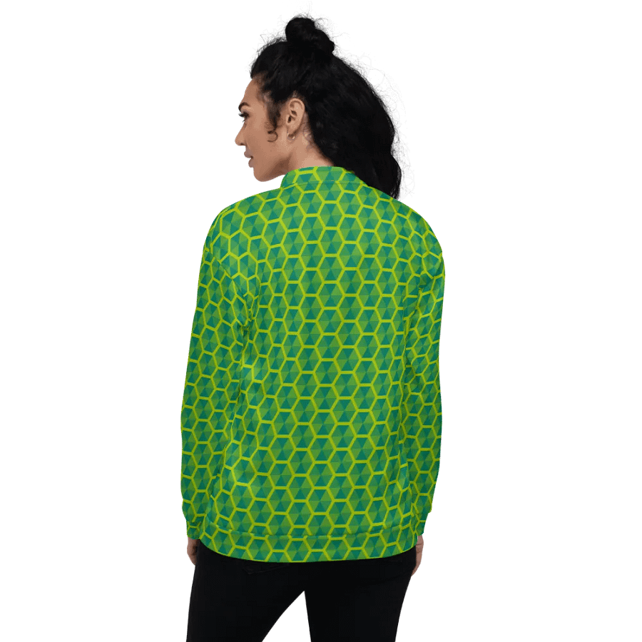 Green Hexagon Pattern product image (7)