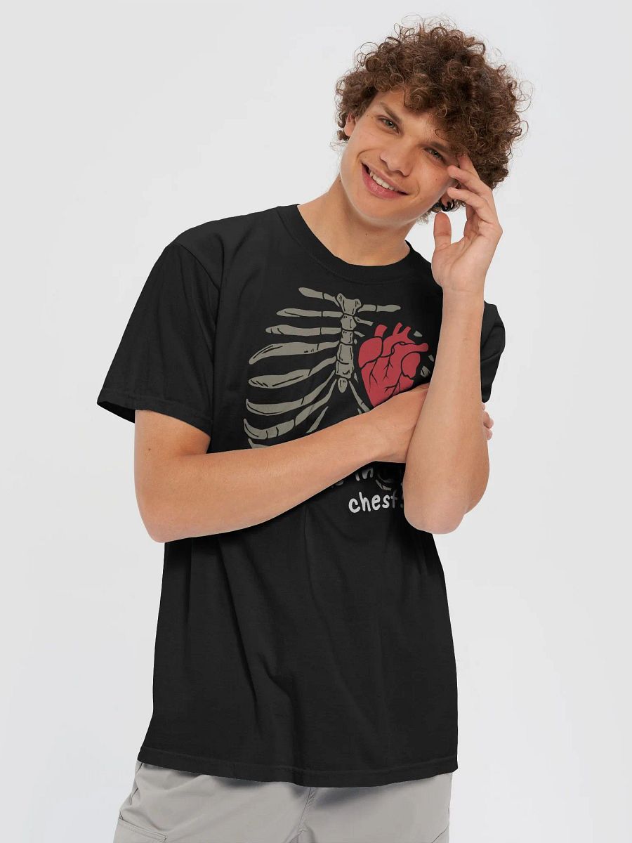My Heart Is In My Chest V1 - Comfort Colors Heavyweight T-Shirt product image (5)