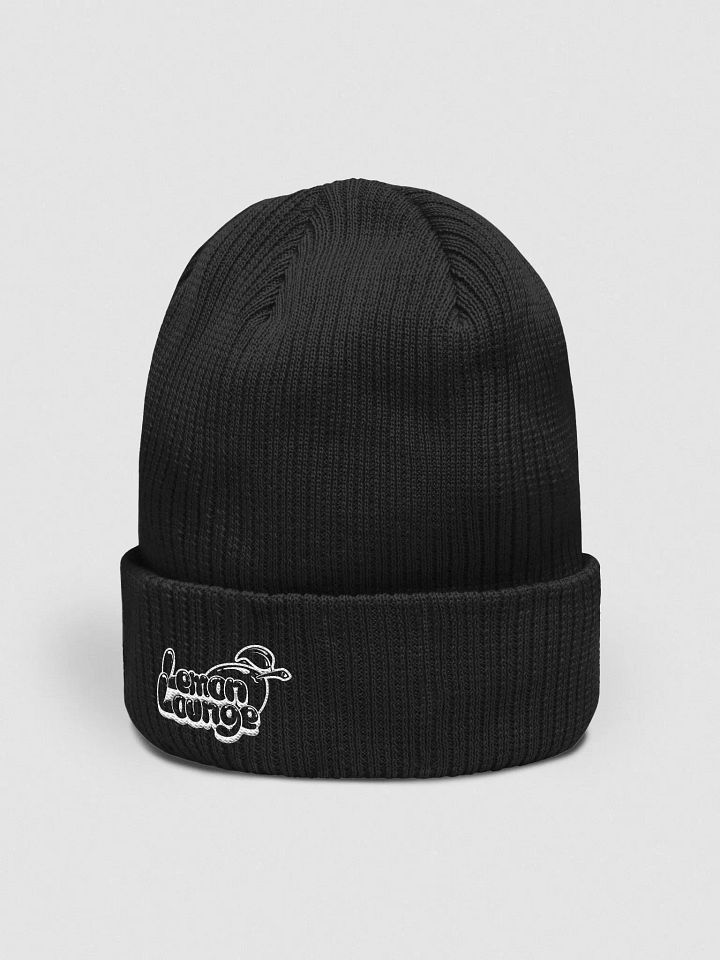 Ribbed Beanie with Lemon Lounge Logo product image (2)