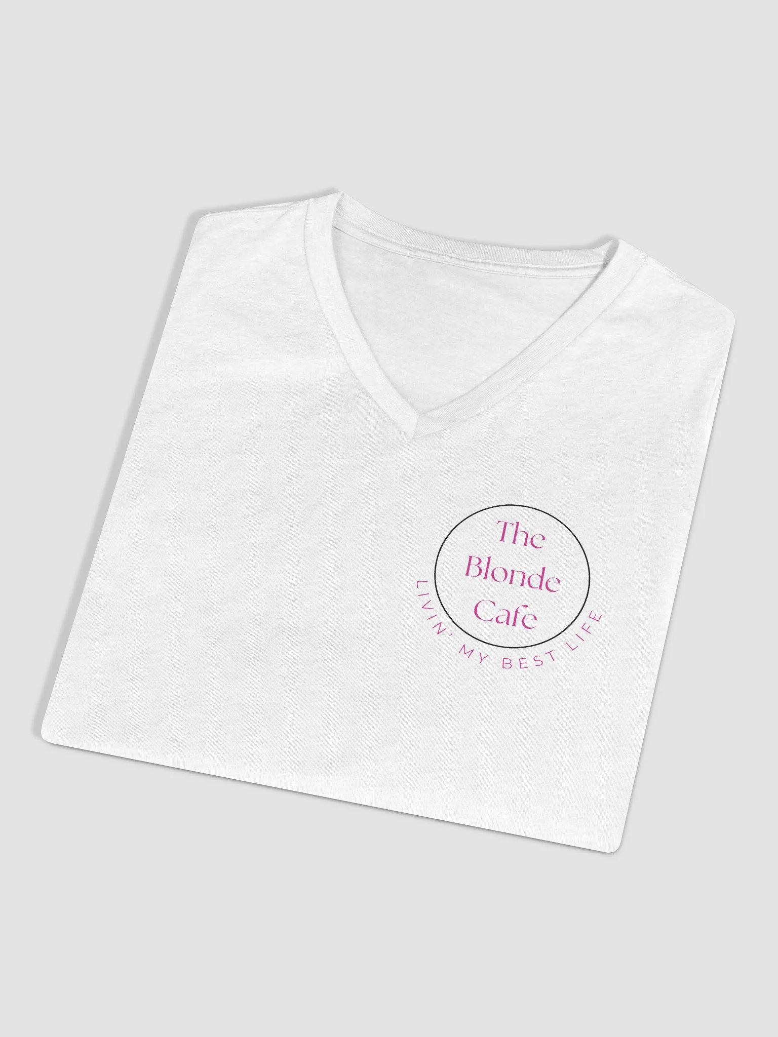 The Blonde Cafe Standard V-Neck Tee product image (3)