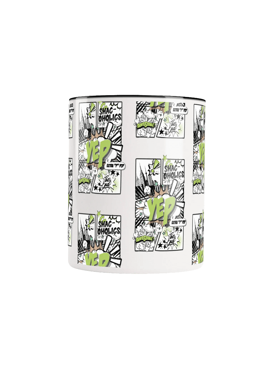 Shac-oholics Comic Blast Mug - Green 