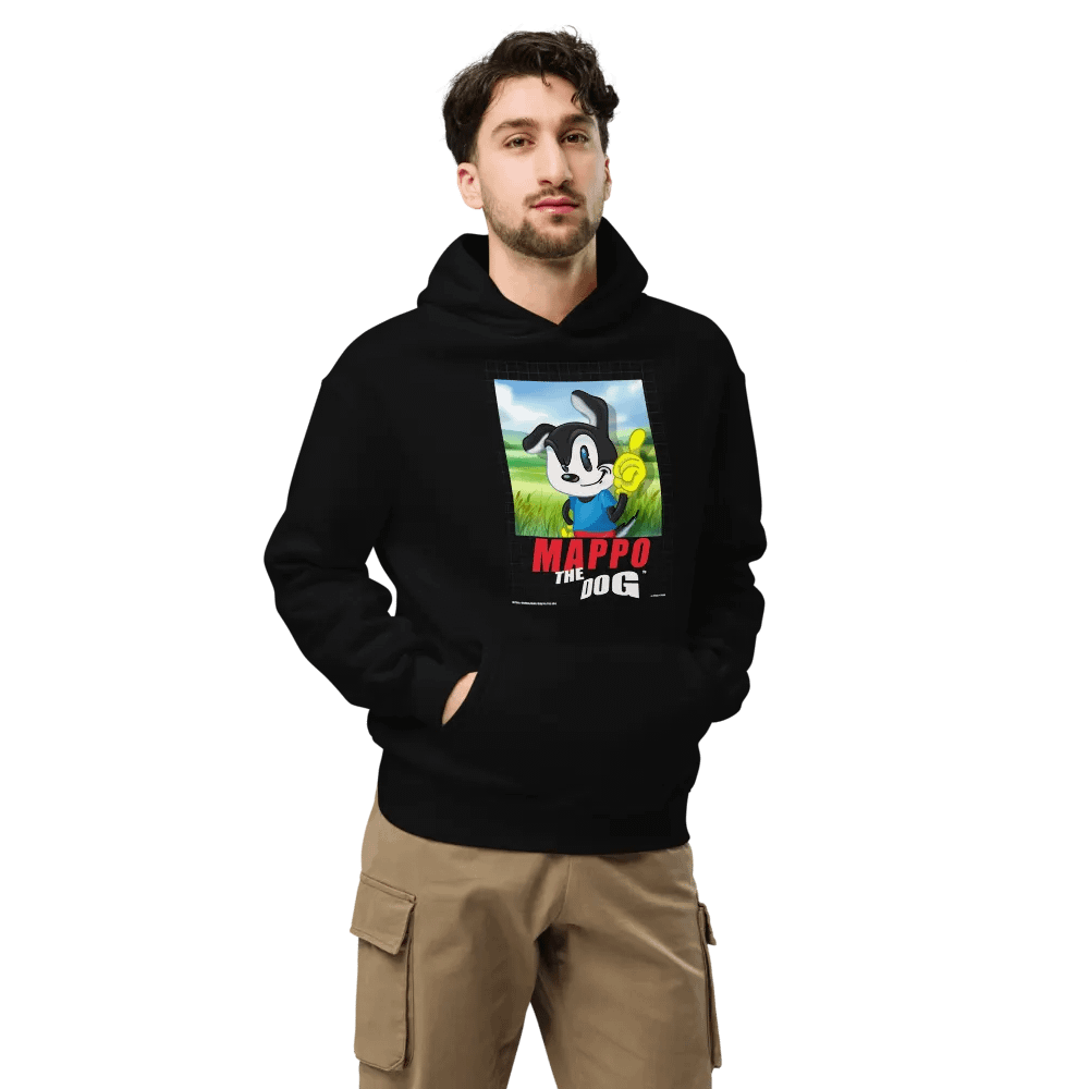Retro Game Mappo The Dog Hoodie product image (7)