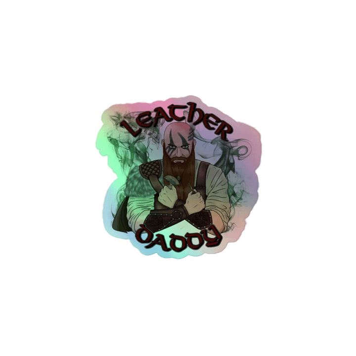 Leather Daddy Halo Sticker product image (1)