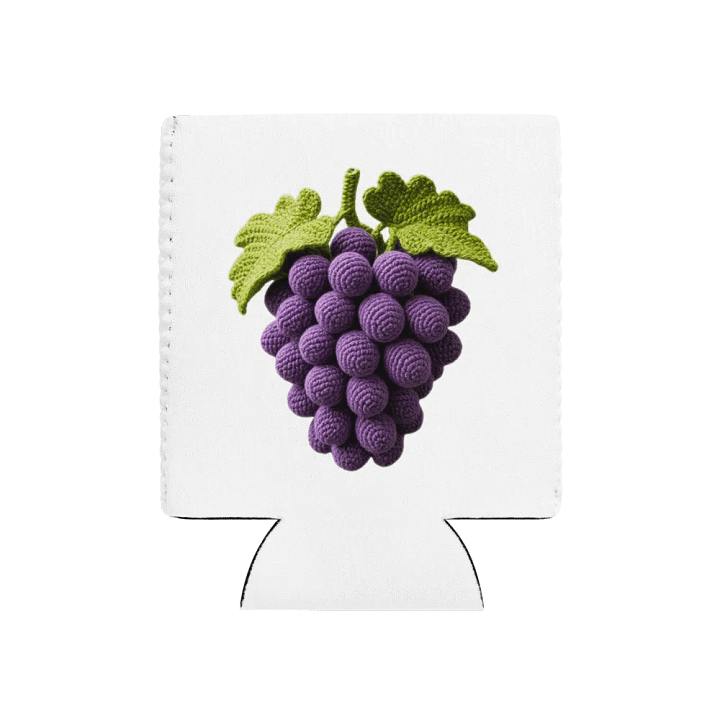 CozyAvocado Coozie Can Cooler Grape Slice #1 product image (1)