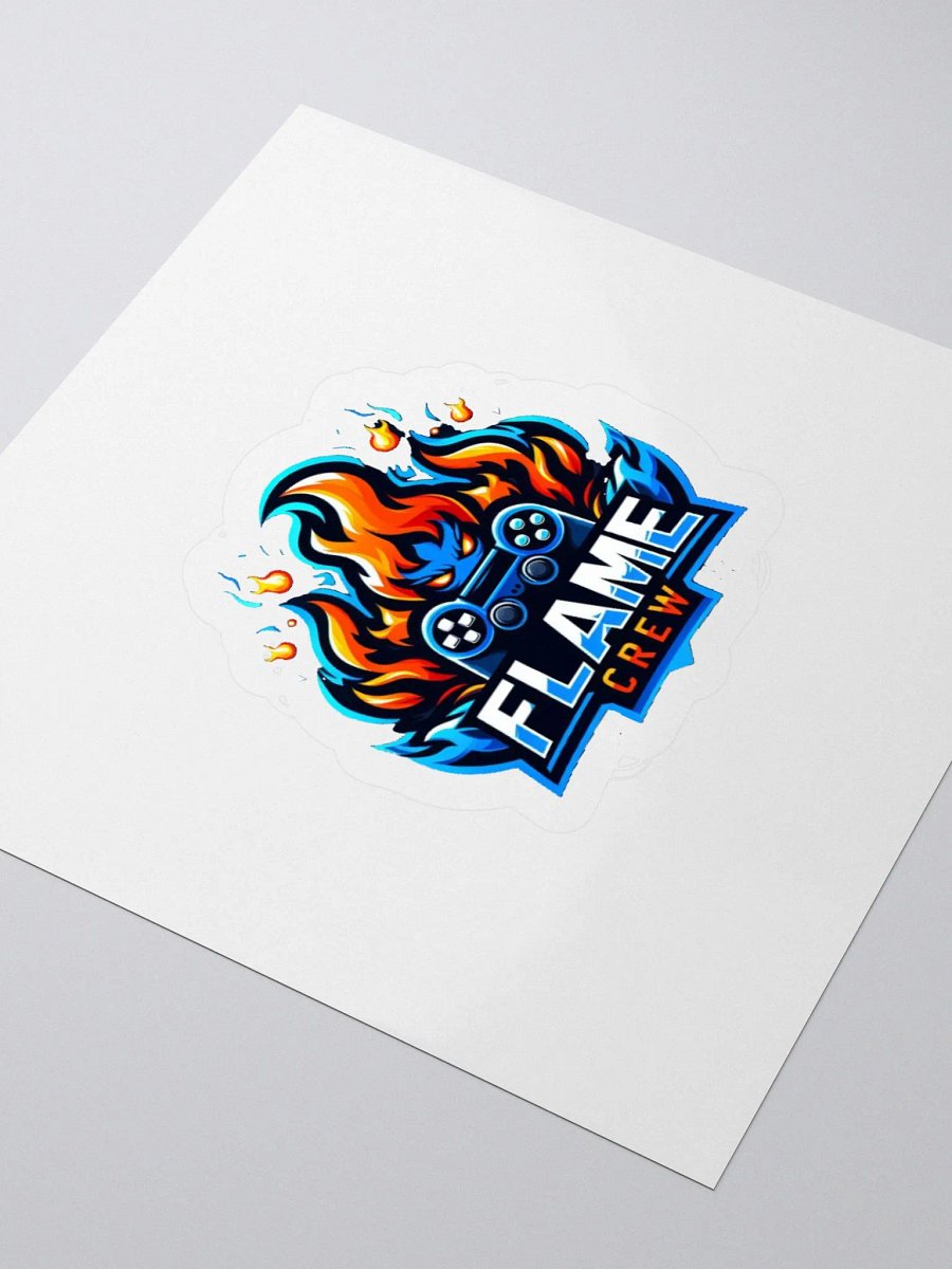 Flame Crew Logo Kiss Cut Stickers product image (8)