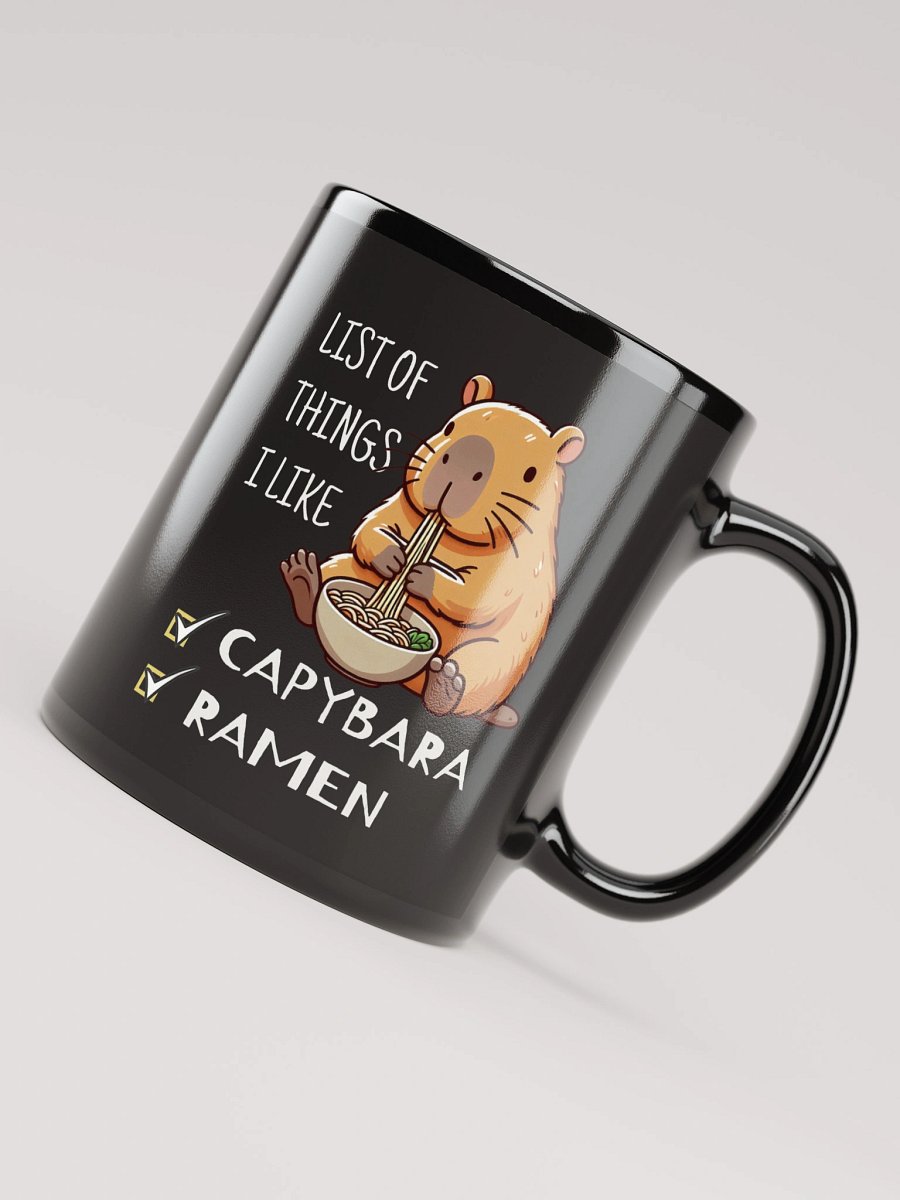 Capybara Ramen Delight Mug product image (4)