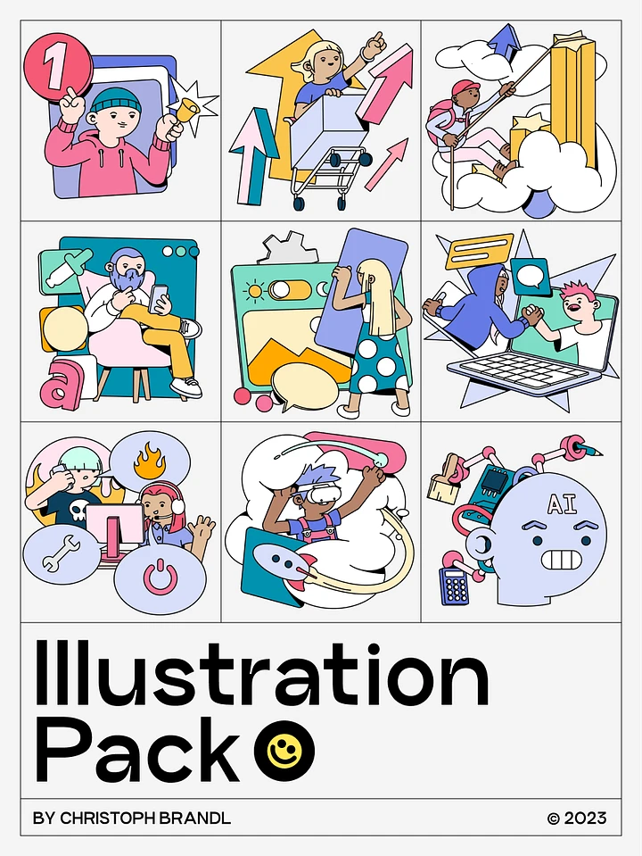 Illustration Pack product image (1)