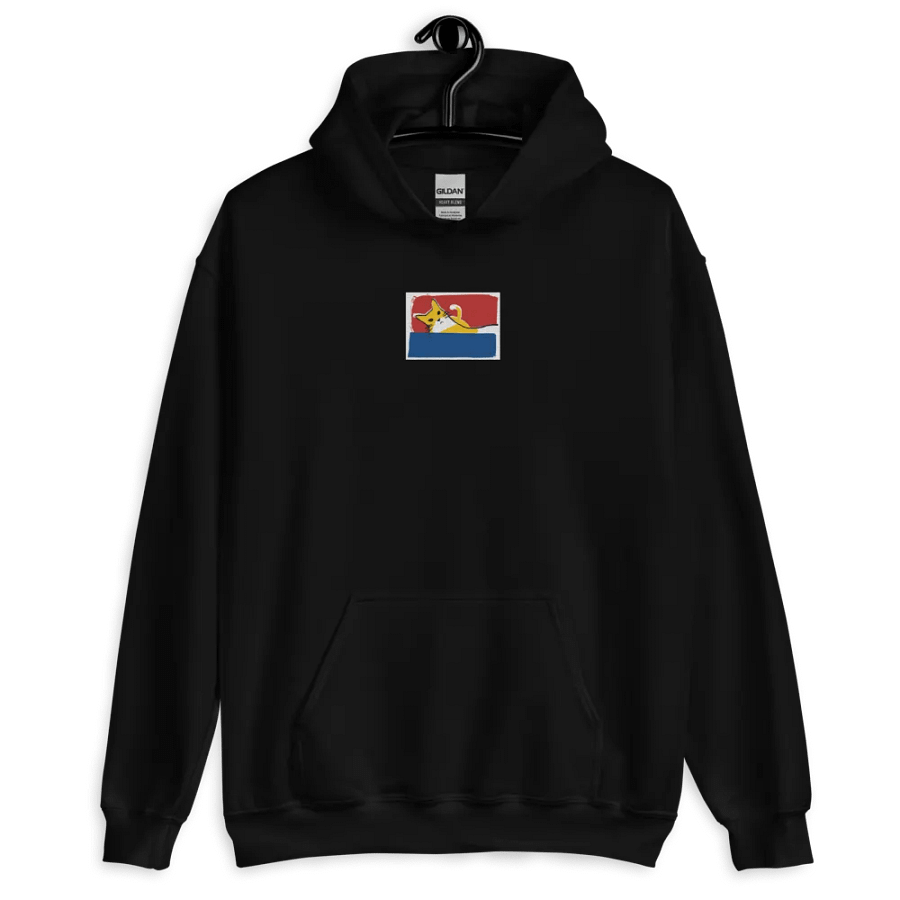 Hamlet Screen Print Embroidered Hoodie (Traditional) product image (13)