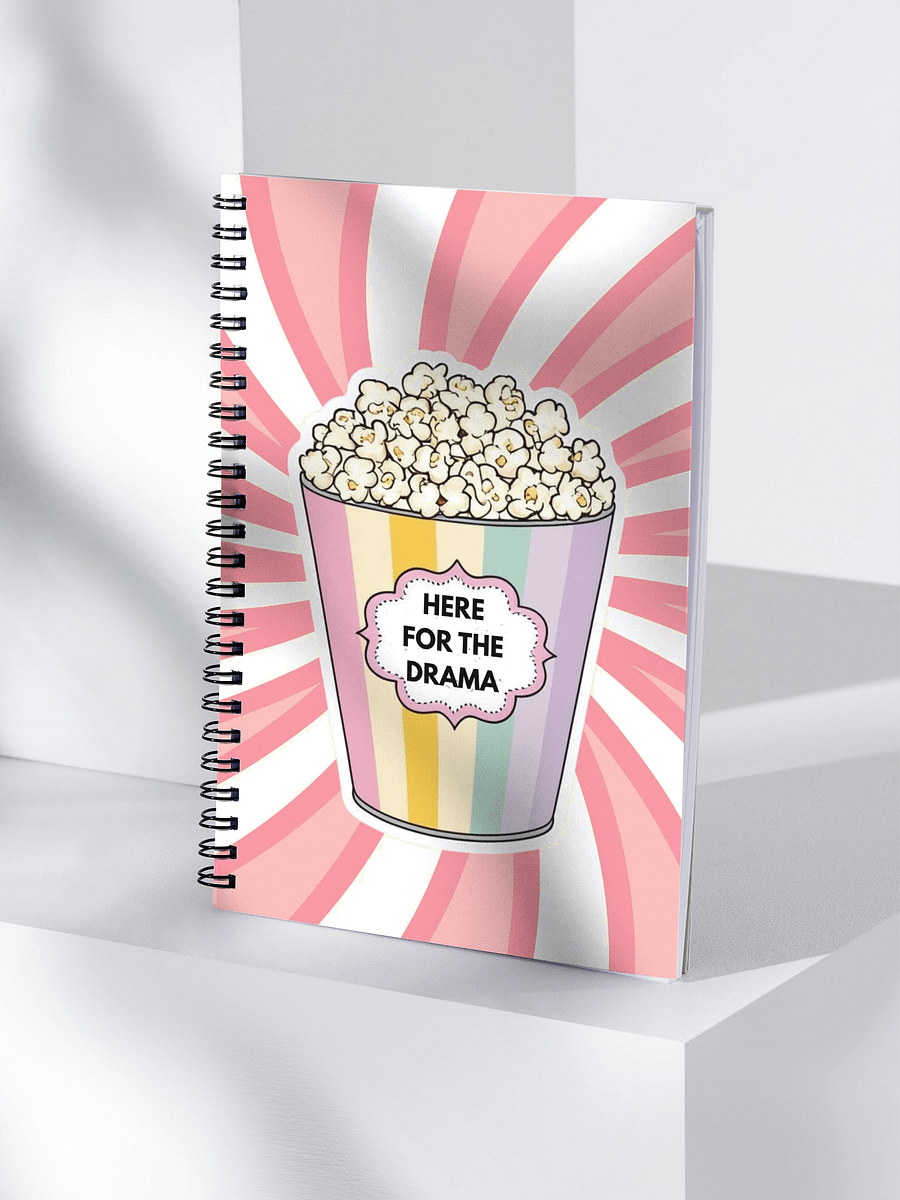 Here For The Drama Spiral Notebook product image (4)
