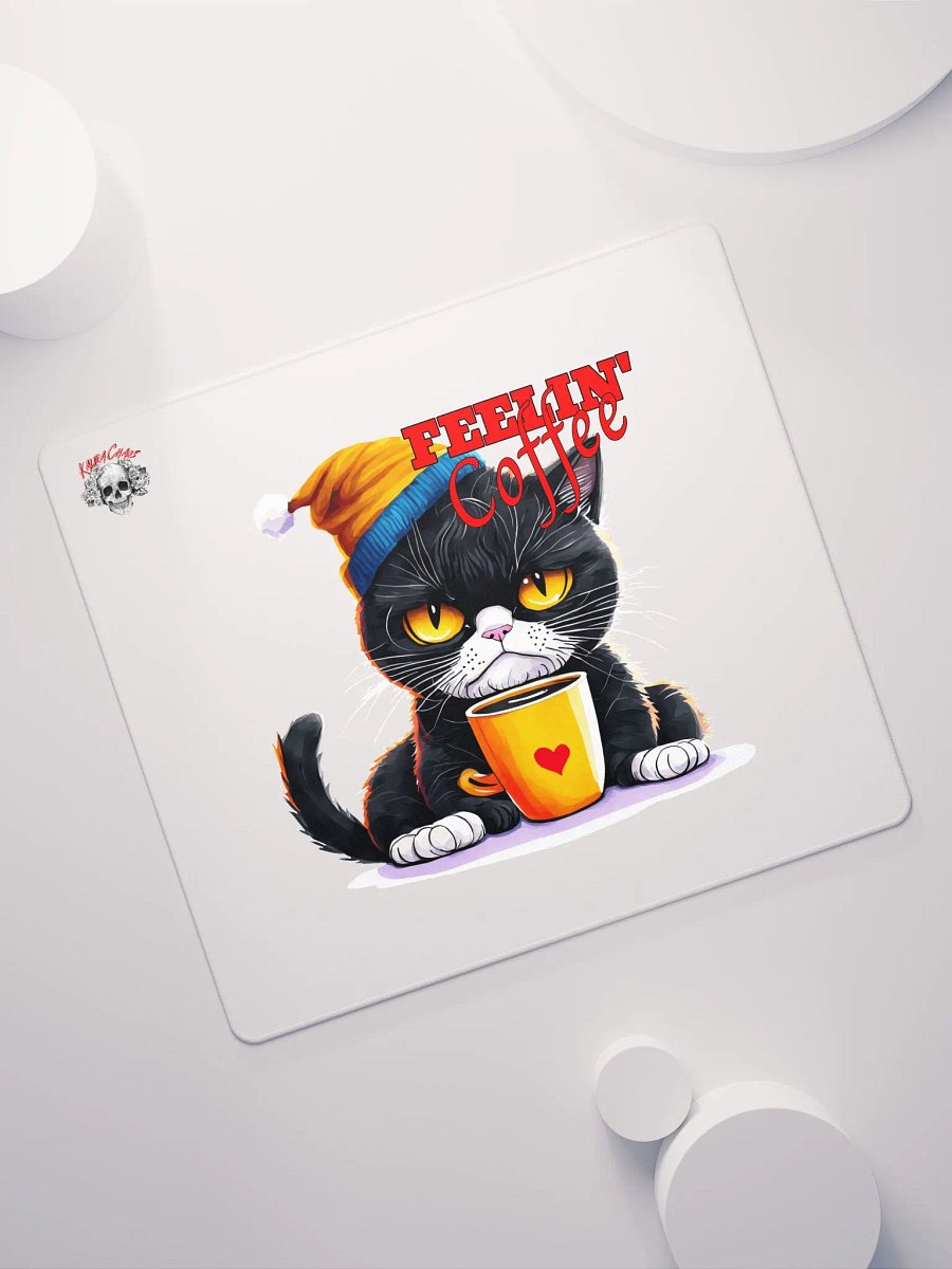 Feelin' Coffee Cat Mouse Pad product image (7)