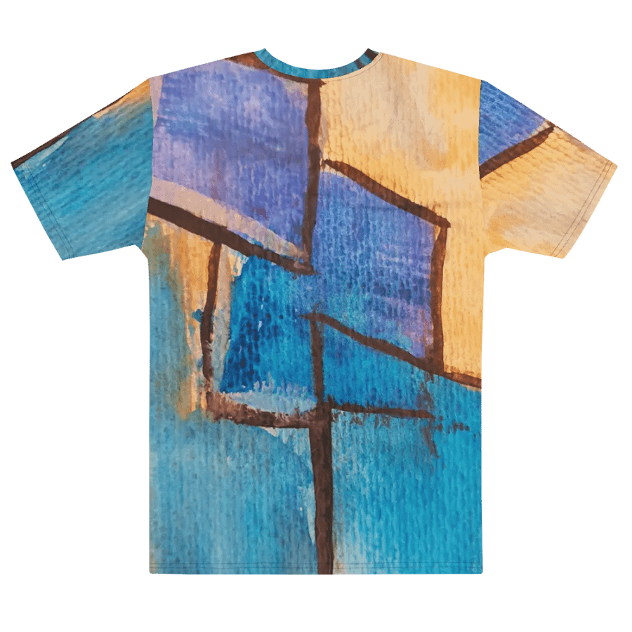 original art, abstract art on all over printed tshirt product image (5)