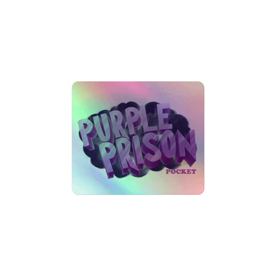 Prismatic Purples Prison Pocket Sticker Set product image (1)