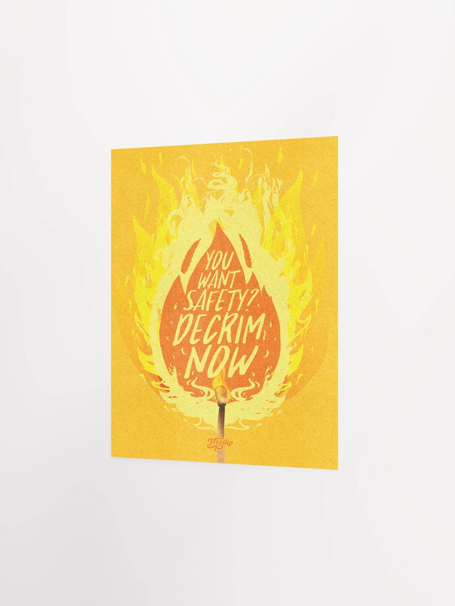 Decrim Now 8x10 poster product image (2)