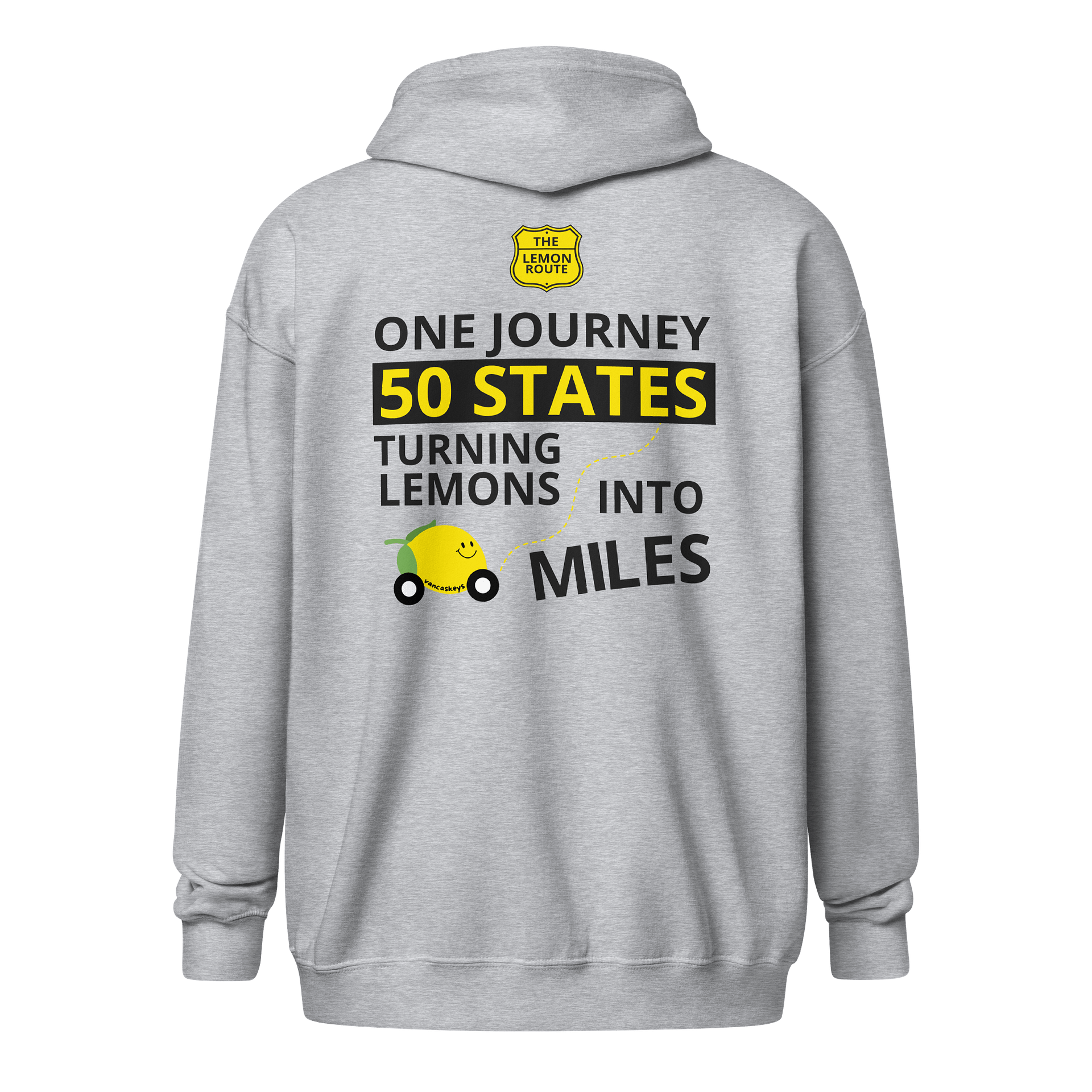 Zipper Hoodie (Lemon Route Edition) product image (6)