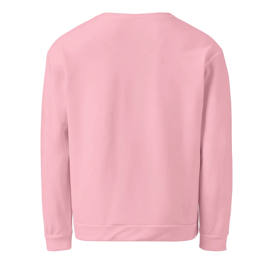 Plain Color Pink Sweatshirt product image (2)