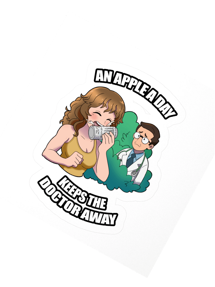 An Apple A Day Sticker product image (2)