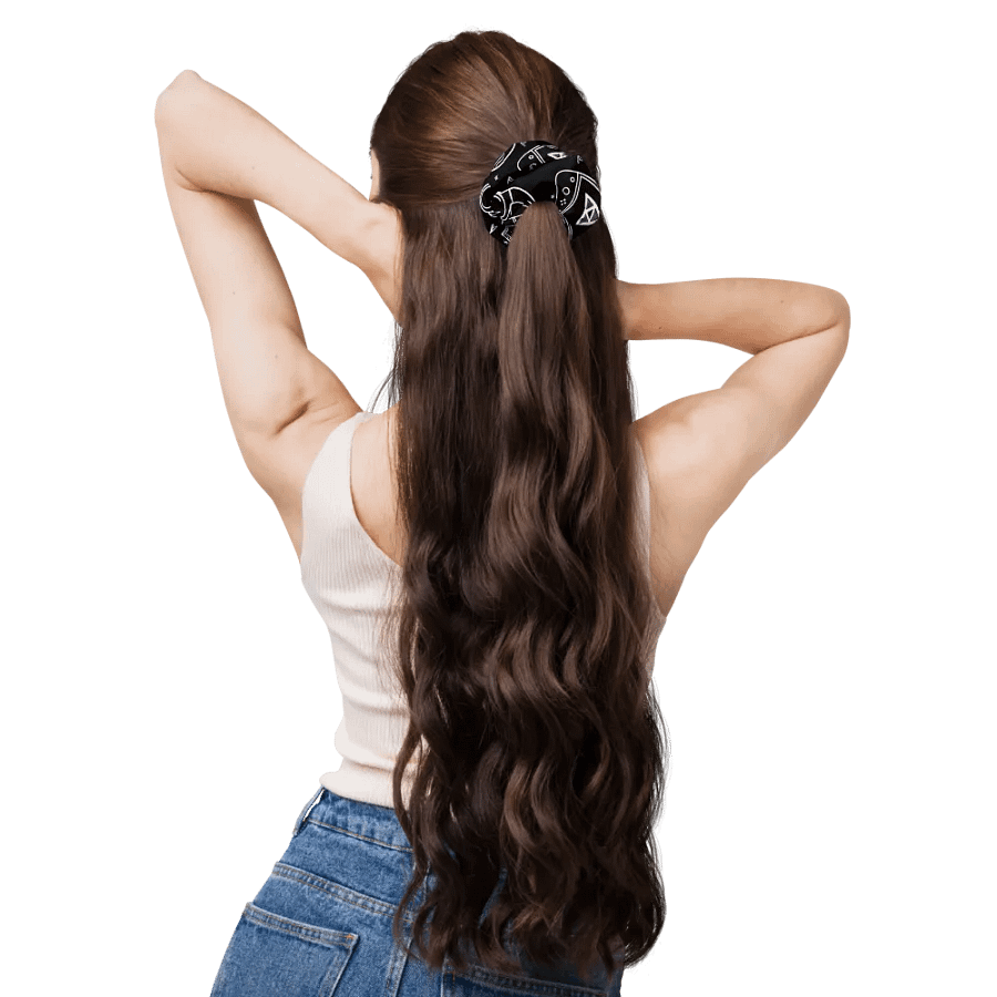 Dark Doodle Scrunchie product image (11)