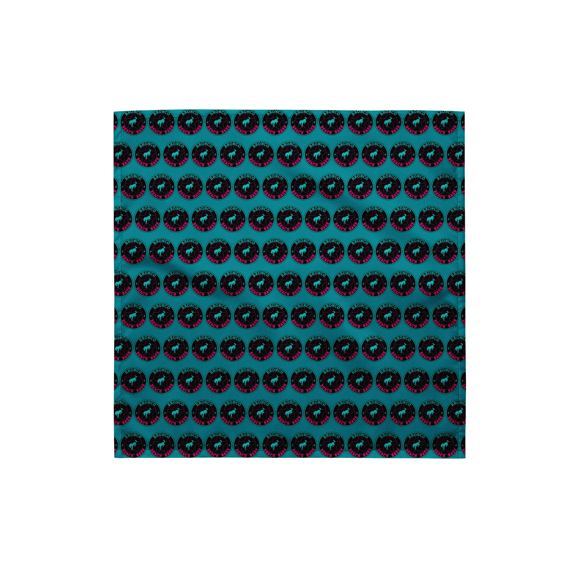 2025 Bronco Beach Bash Ocean City / Destination Bigfoot Bronco Collab | BBB Monogram All-Over Print Bandana product image (1)