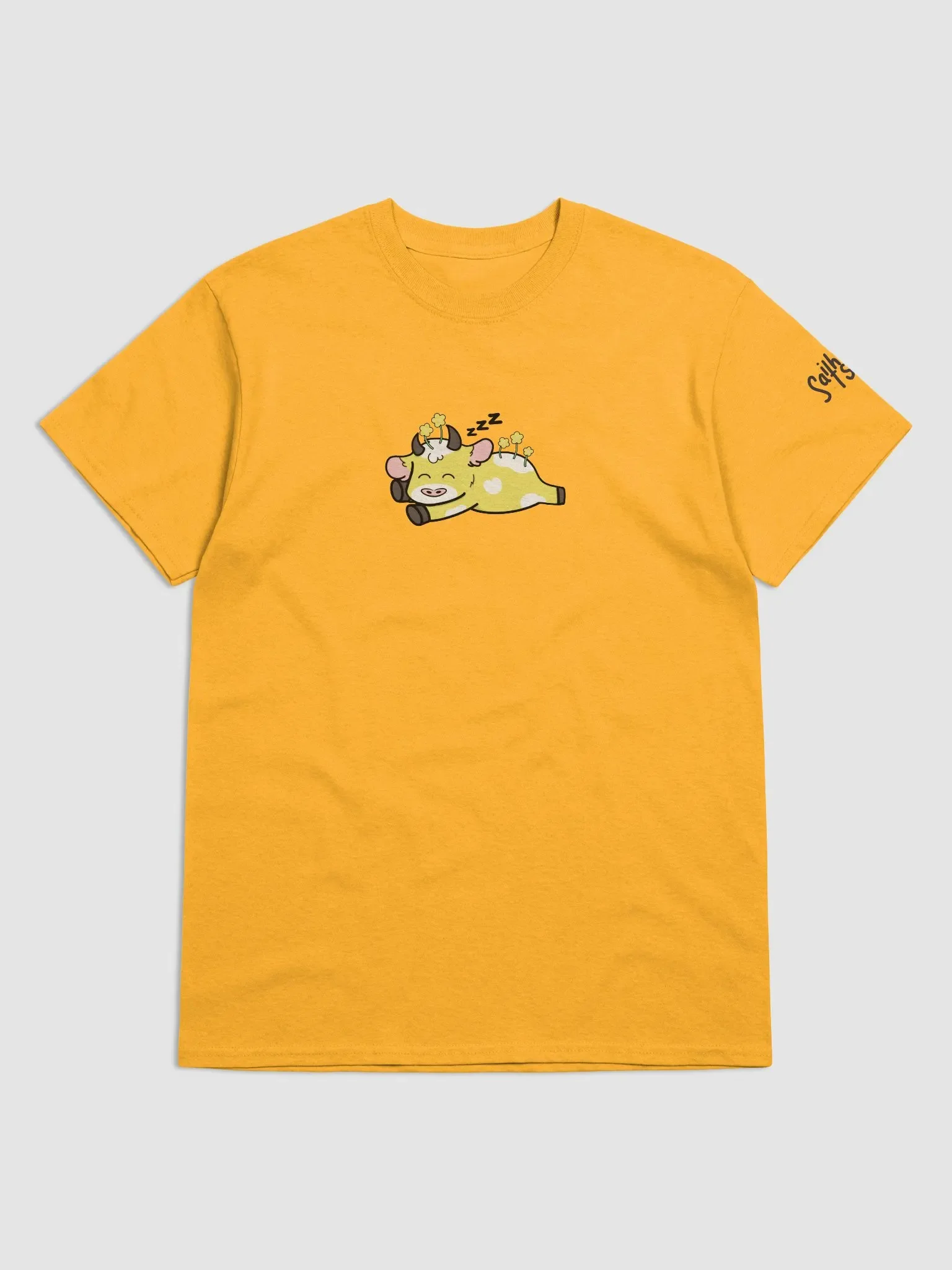 Sleepy Moobloom T-Shirt product image (5)
