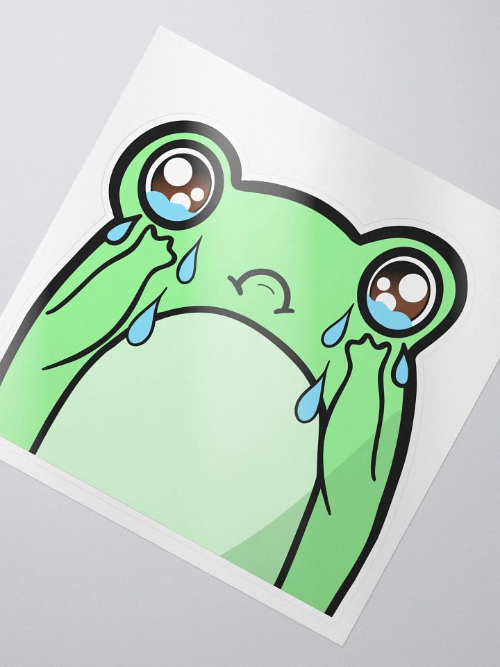 Sad Frog Sticker product image (2)