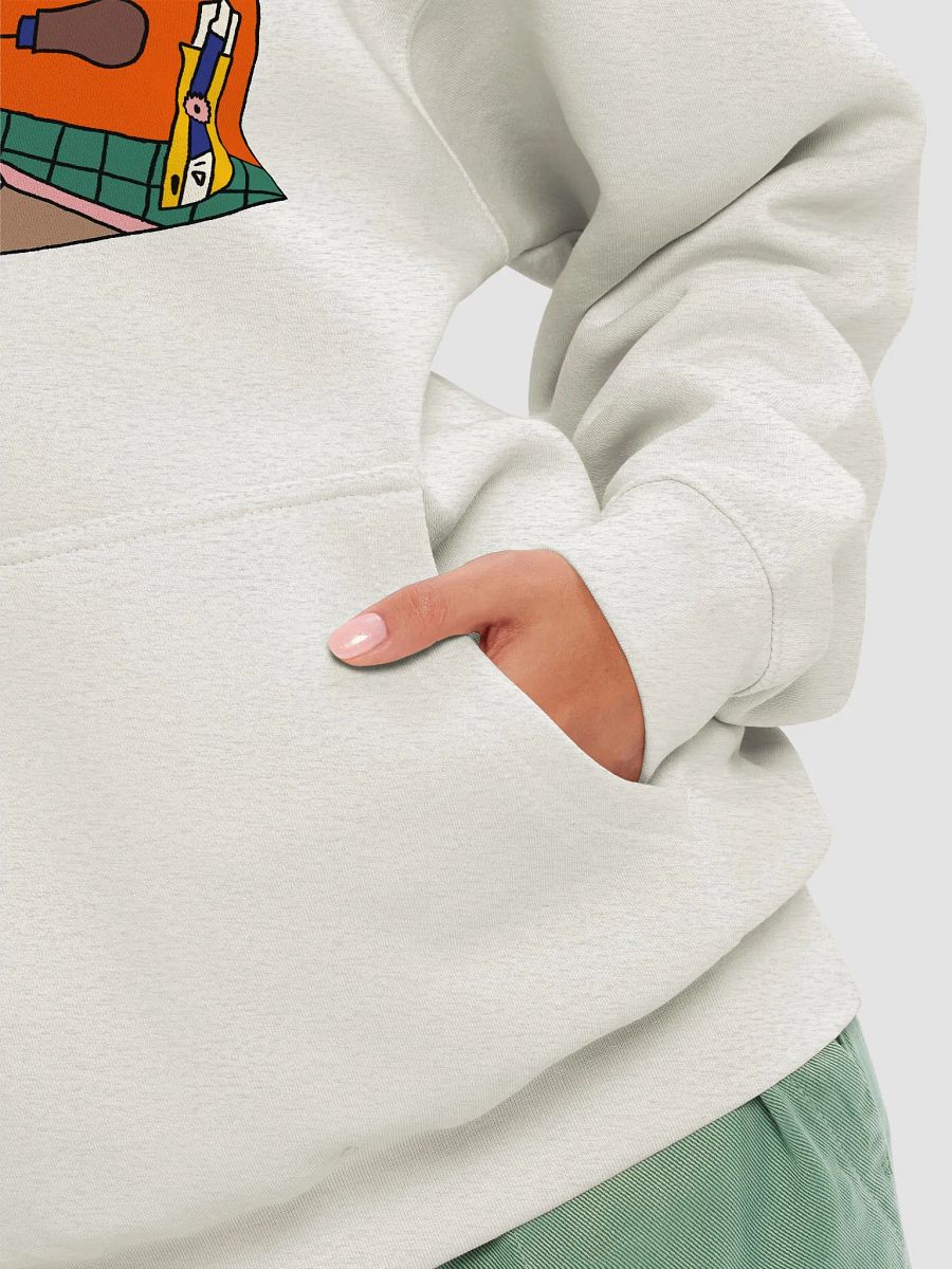 Bookbinding Desk Hoodie - Oatmeal Heather product image (6)