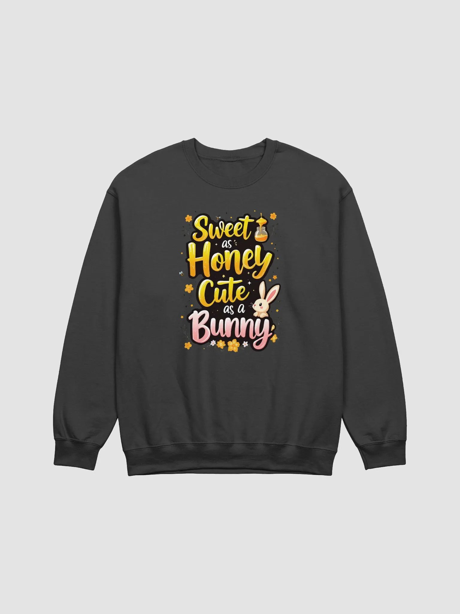 Sweet as Honey, Cute as a Bunny Crewneck product image (8)