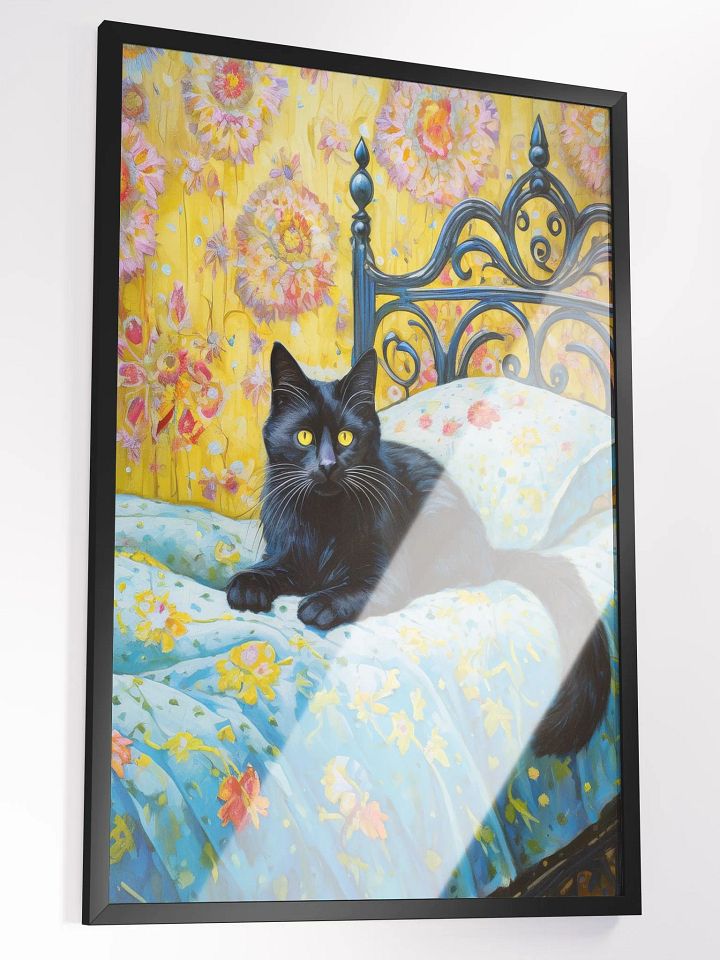 Feline Serenity: AI-Generated Oil-Style Digital Art product image (2)