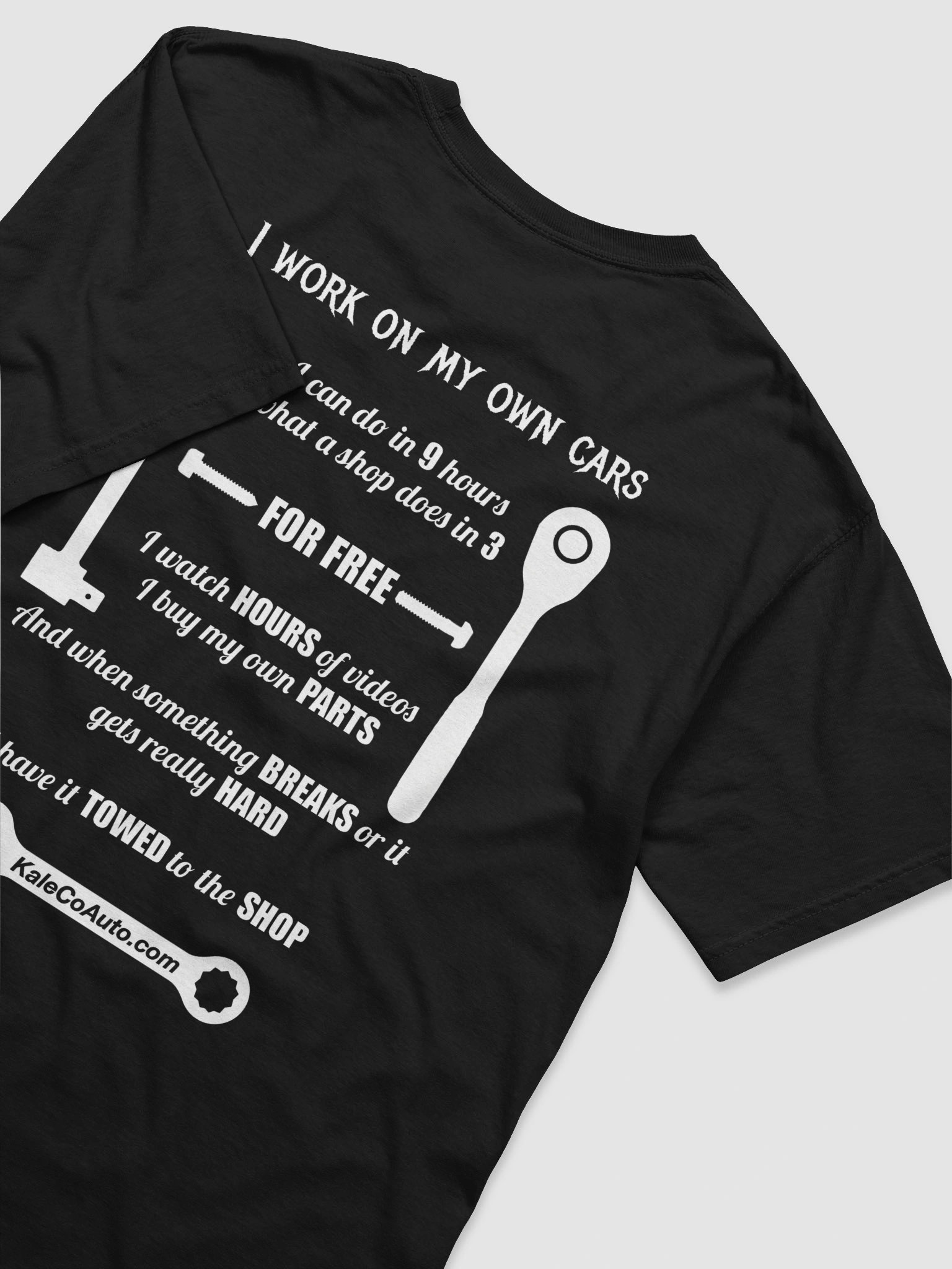 DIY Mechanic Manifesto Shirt (dark mode) product image (43)