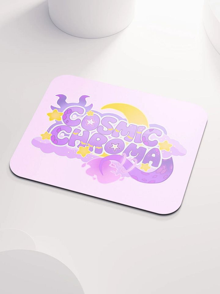 CosmicChroma - Vtuber Logo - Twitch Streamer - Cute Mouse Pad product image (1)