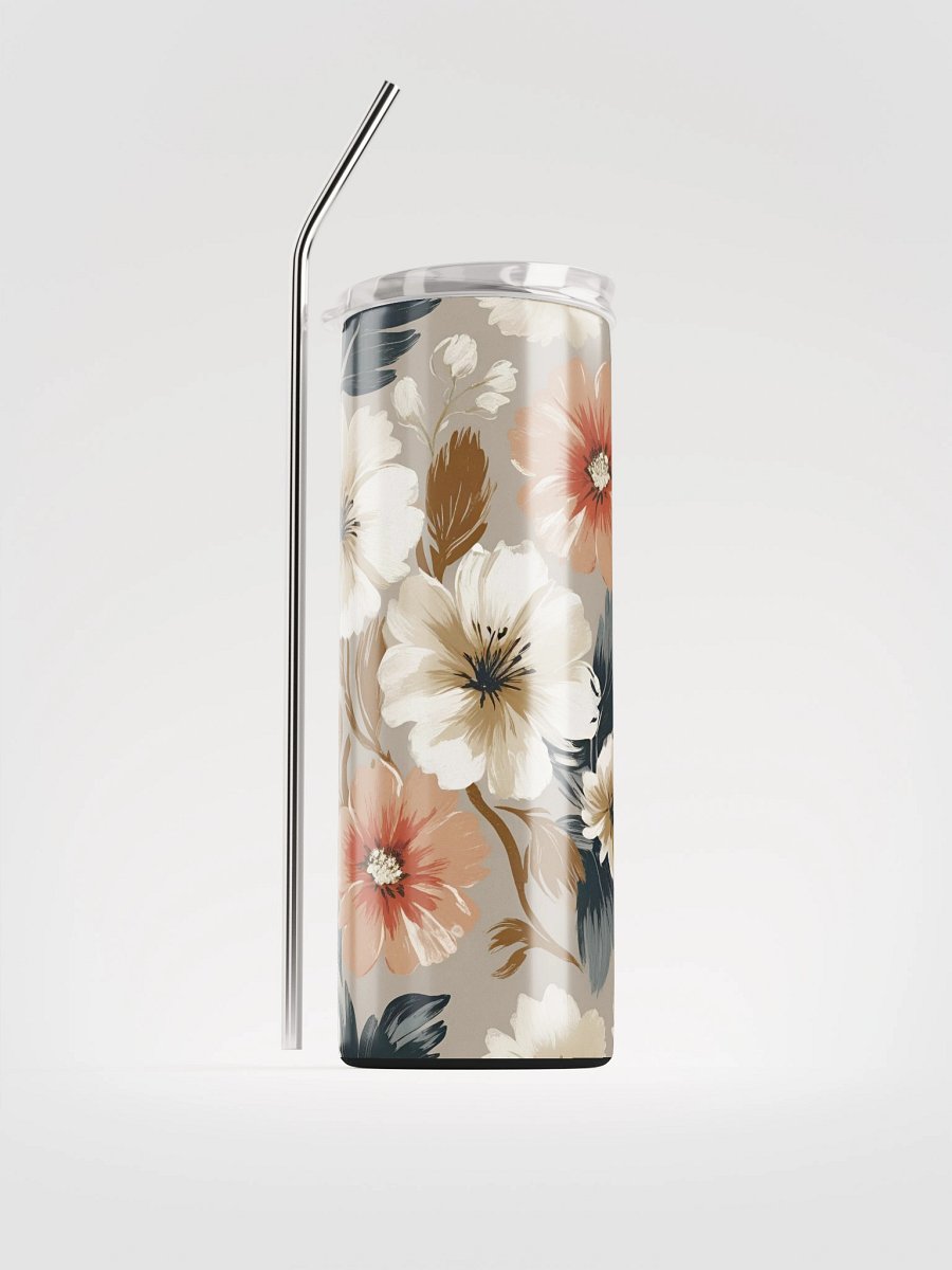 Floral Elegance Stainless Steel Tumbler product image (1)