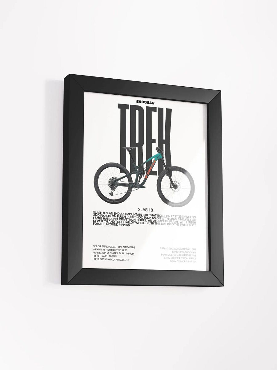 Trek Slash 8 Teal to Nautical Navy Fade Frame product image (2)
