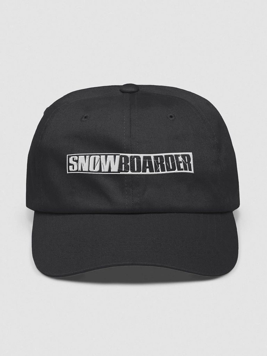 Snowboarder Lockup Logo | Classic Dad Hat product image (1)