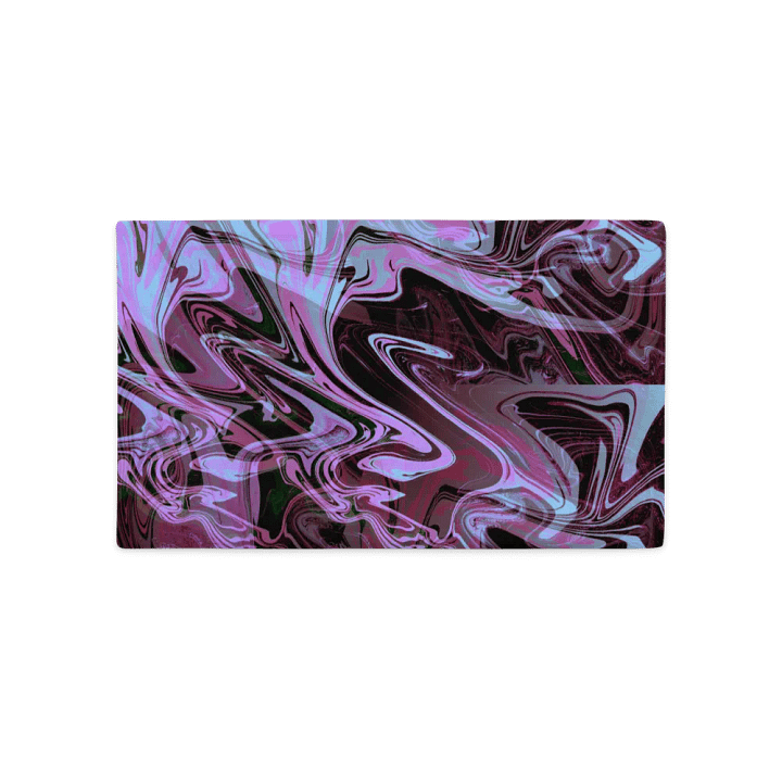 Pink, Black and Blue Swarm Pattern Pillow Case product image (2)
