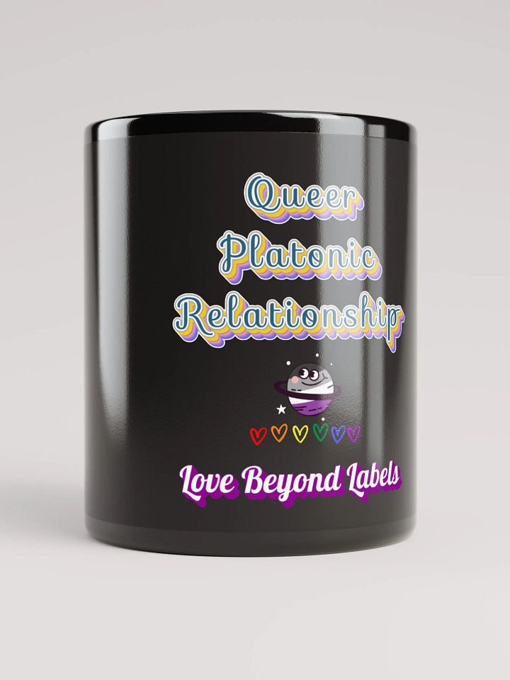 Queer Platonic Relationship LBL - Black Mug product image (1)
