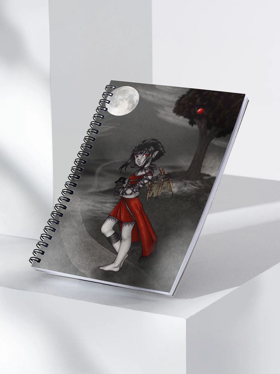Moonlite Shadows Spiral Notebook product image (3)