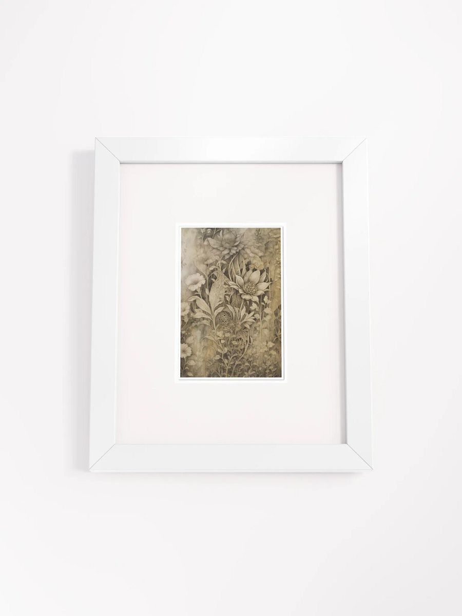 The Secret Garden Sketchbook Artprint Framed product image (1)