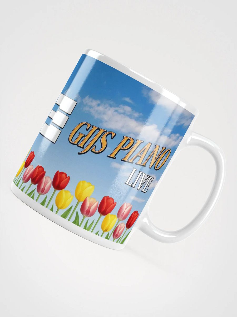 Gijs Piano LIVE - Holland (White Glossy Mug) product image (10)