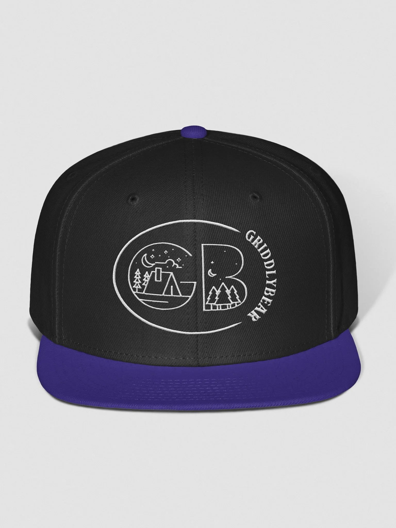 GRIDDLY Snapback - White Logo product image (2)