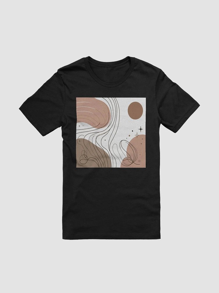 Cosmic Fusion Abstract T-Shirt product image (1)