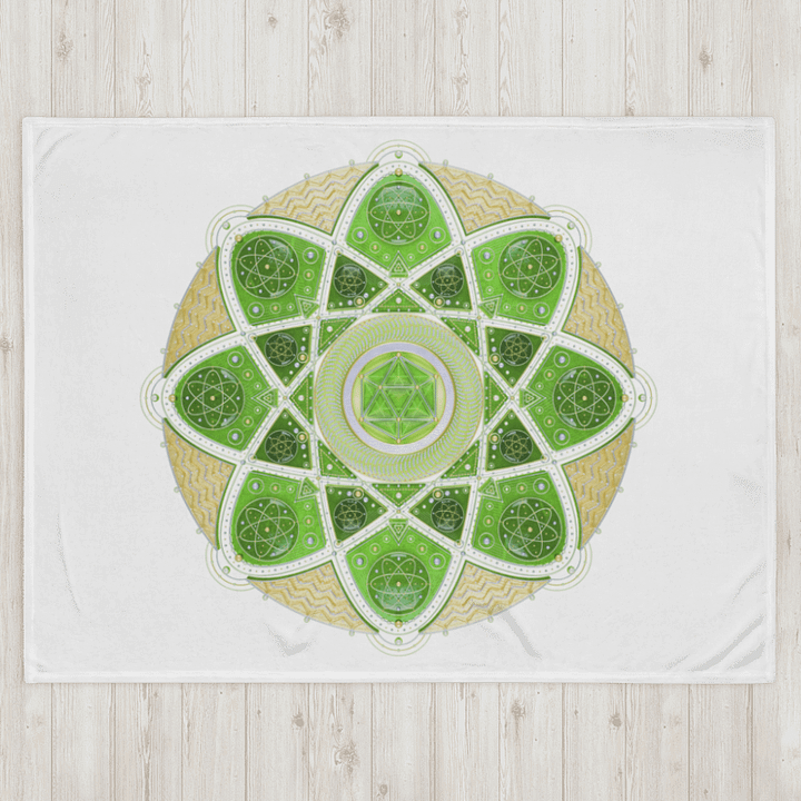 Mandala of Love Throw Blanket product image (1)