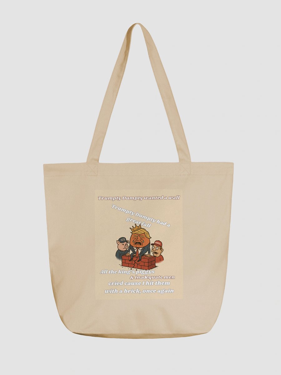 🧱 Trumpty Dumpty x Stonewall Tote Bag product image (1)