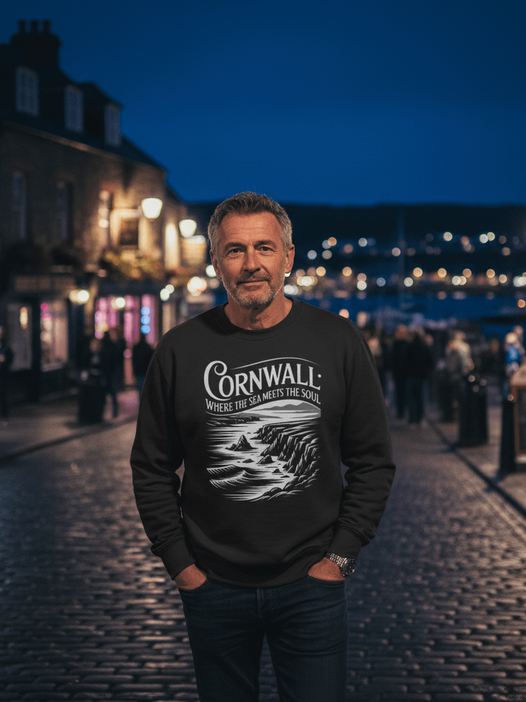 Cornwall: Where the Sea Meets the Soul - Premium Sweatshirt product image (1)