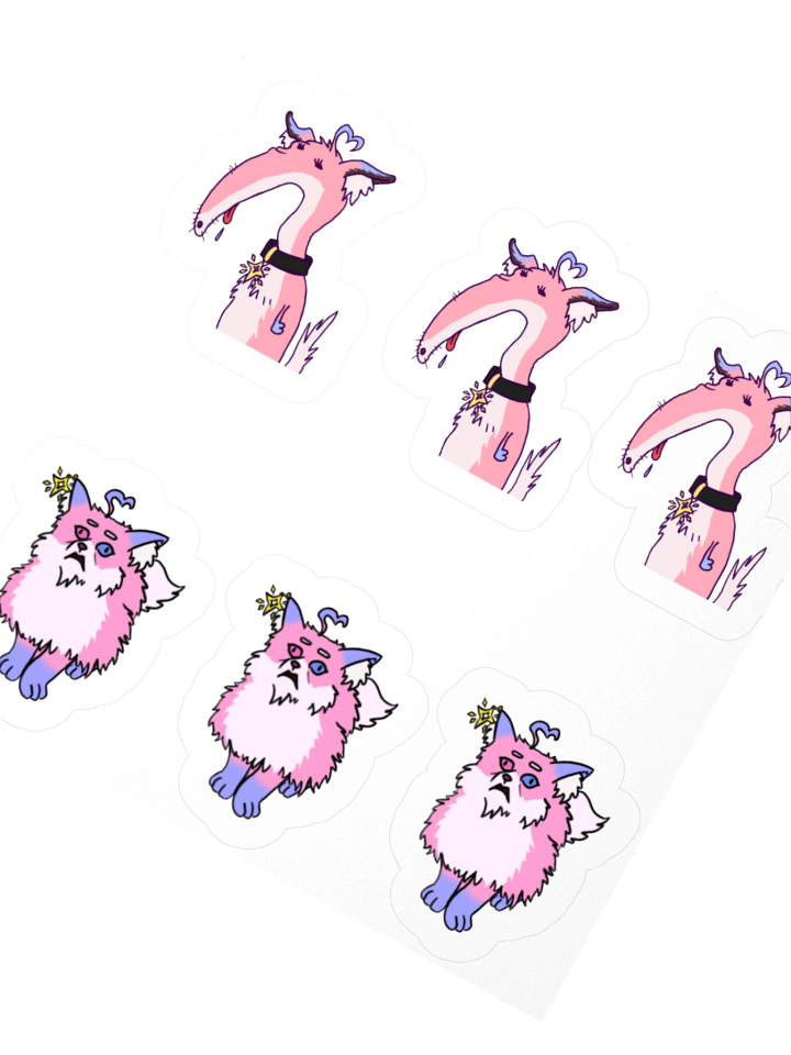 Dragriff Doodle Sticker Sheet product image (2)