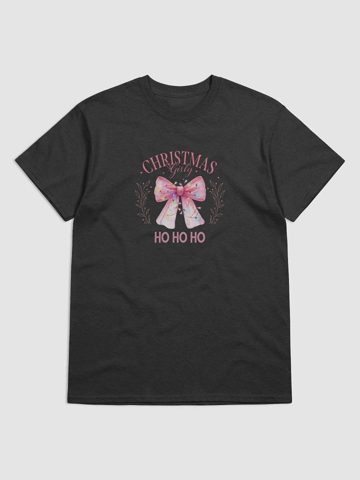 Festive Christmas Joy Ribbon T-Shirt product image (1)