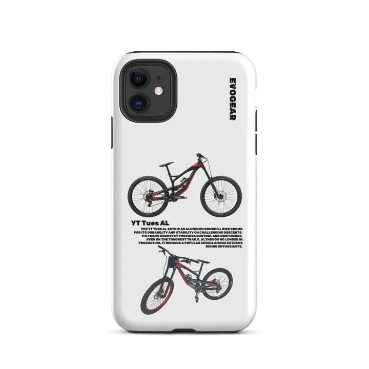 White YT Tues AL iPhone Case product image (2)