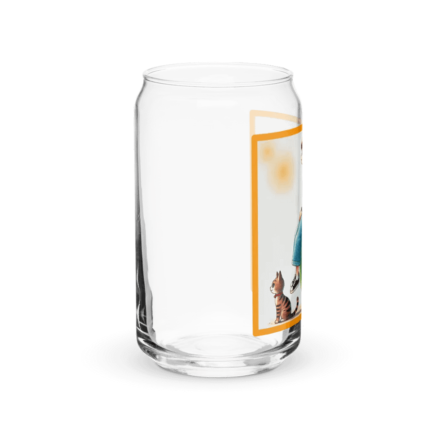 Watermelon and Cat Can-Shaped Glass product image (8)