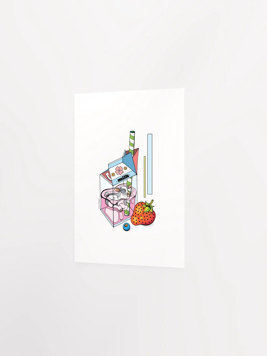 "Remember to Drink your Strawberry Milk" Print product image (8)
