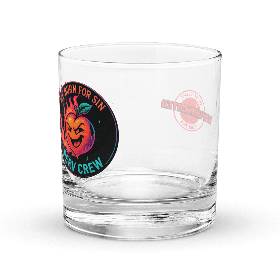 We Burn For Sin - Whiskey Tumbler product image (1)