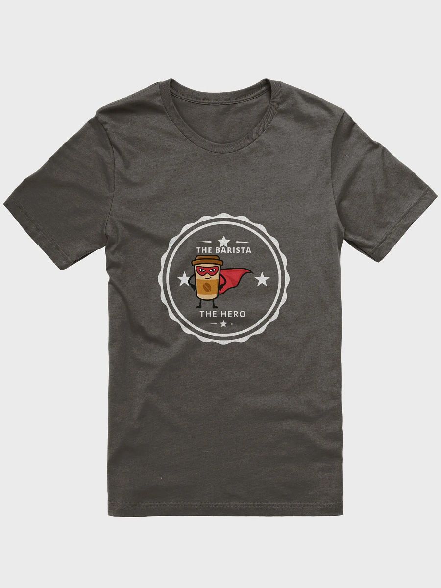 Superhero Coffee Cup Cartoon T-Shirt product image (9)