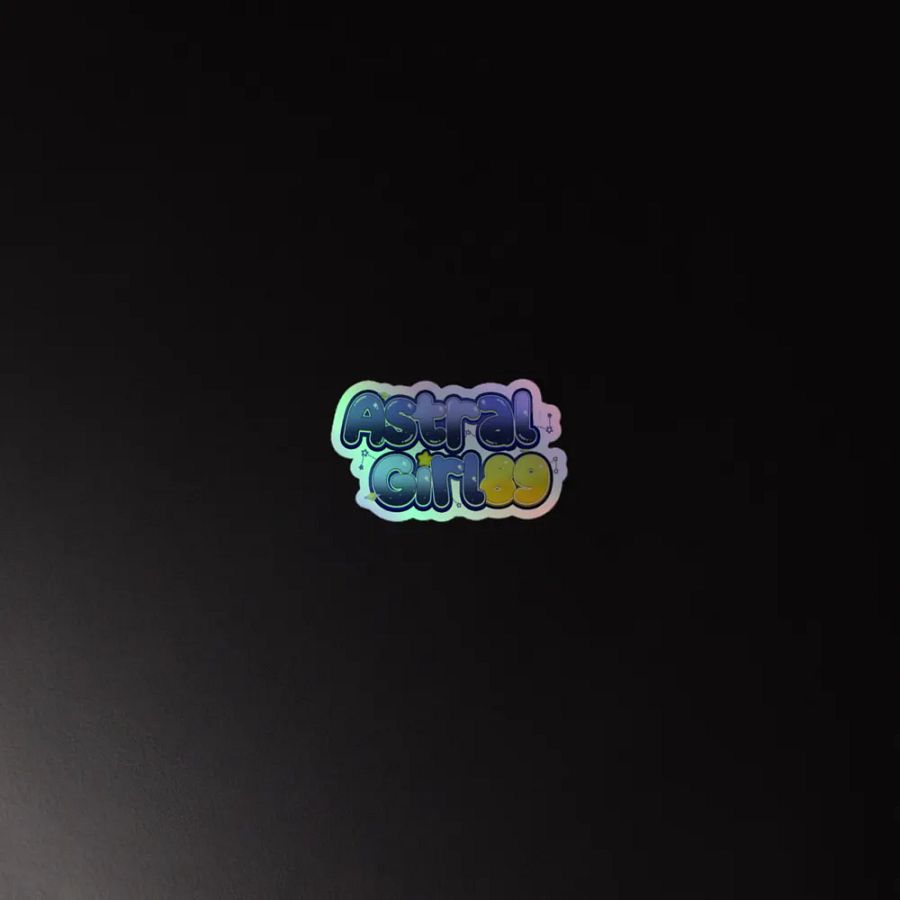 AstralGirl89 Logo sticker product image (4)
